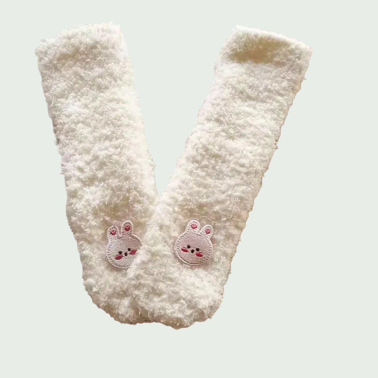 Chaussettes d’Hiver Bébé Ecureuil – Épaisses, Longues & Antidérapantes, Ultra Douces en Peluche