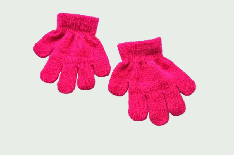 Gants Chauds d’Hiver pour Enfants – 1 à 3 ans – Tricot Acrylique Doux