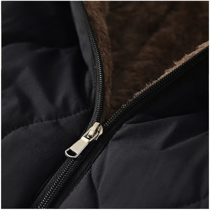 Combinaison Hiver Bébé en Polaire Noire – Tenue Chaude à Capuche pour Nouveau-Né