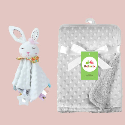Coffret Couverture & Doudou Ultra Doux – Personnalisable