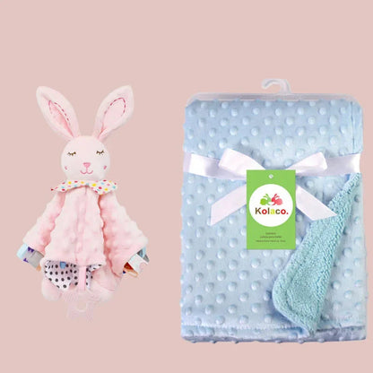 Coffret Couverture & Doudou Ultra Doux – Personnalisable