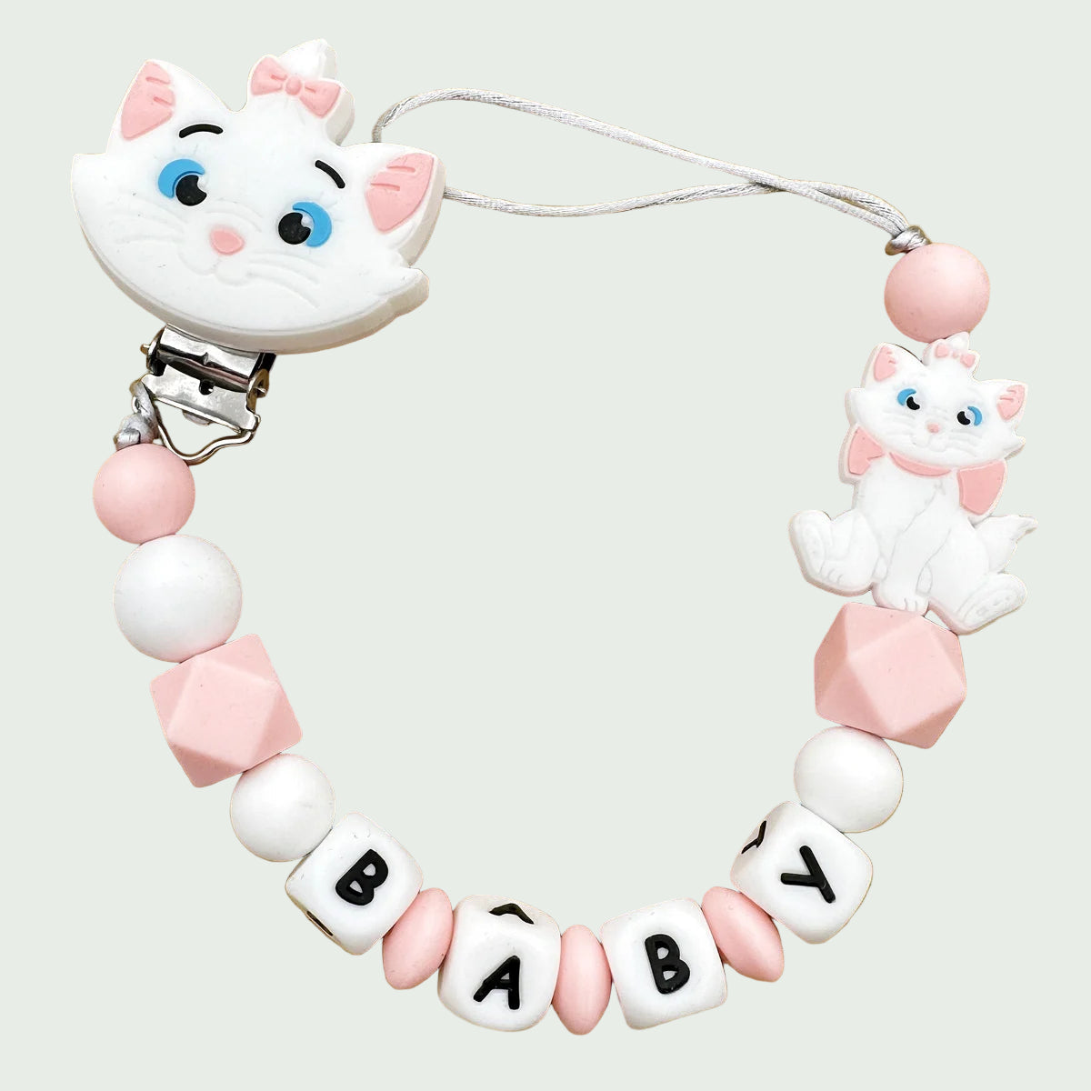 Attache-Tétine Personnalisable – 27 Variantes (style Disney)