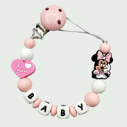 Attache-Tétine Personnalisable – 27 Variantes (style Disney)