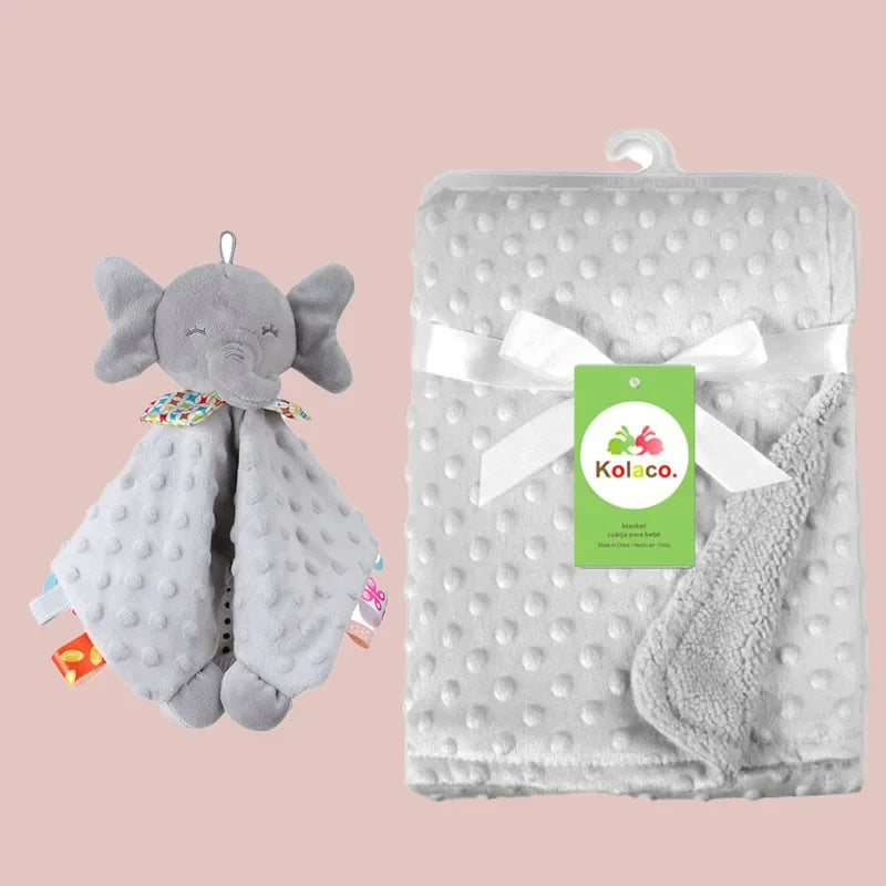 Coffret Couverture & Doudou Ultra Doux – Personnalisable