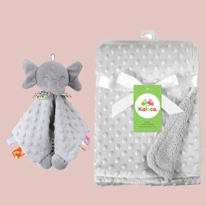 Coffret Couverture & Doudou Ultra Doux – Personnalisable