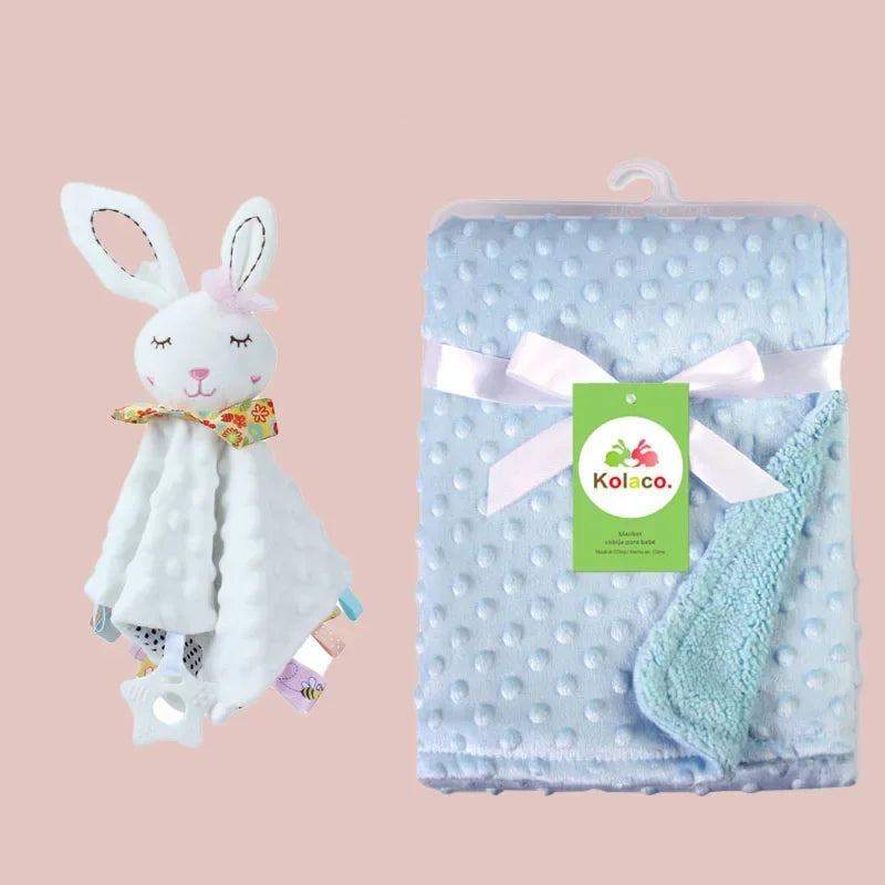 Coffret Couverture & Doudou Ultra Doux – Personnalisable