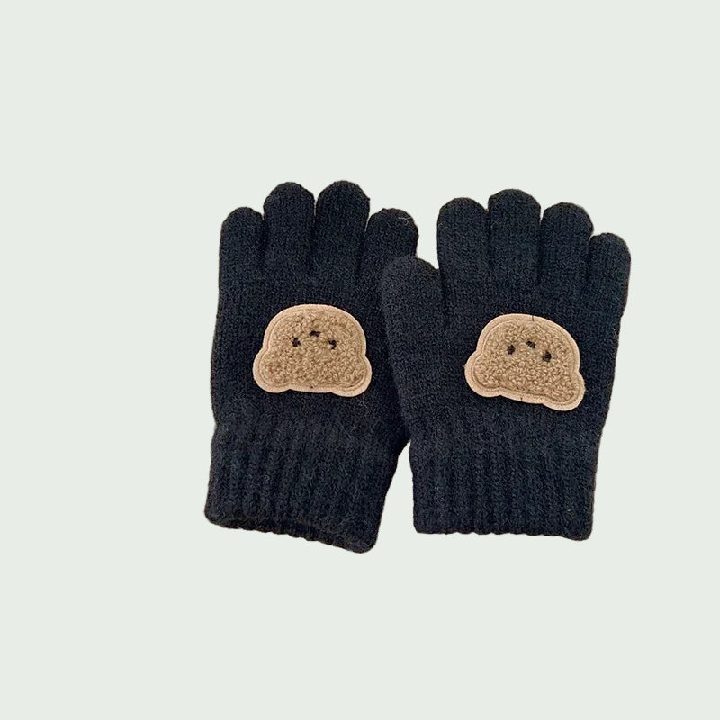 Gants Tricotés Épais pour Filles & Garçons – 3 à 7 ans