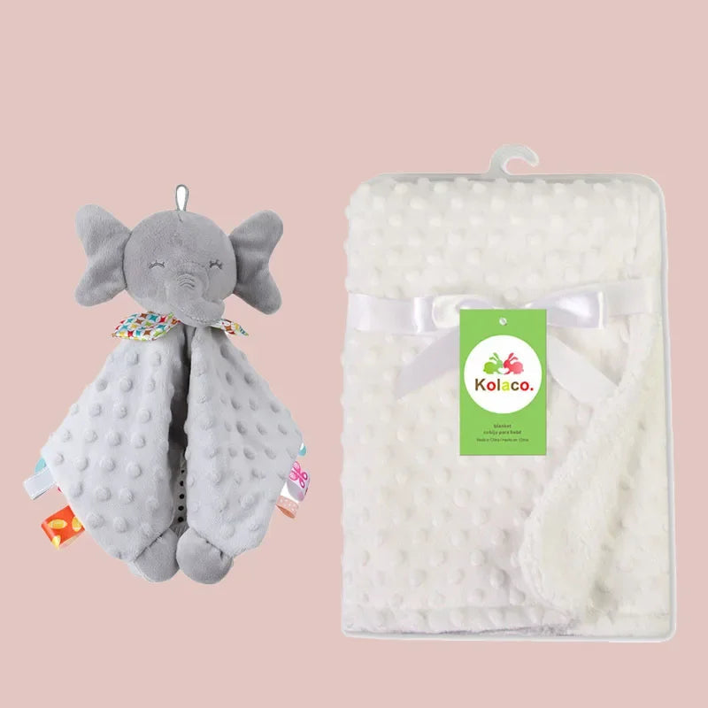 Coffret Couverture & Doudou Ultra Doux – Personnalisable