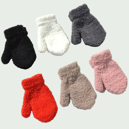 Gants Polaires Doux pour Bébé – Mitaines Chaudes 1 à 4 ans