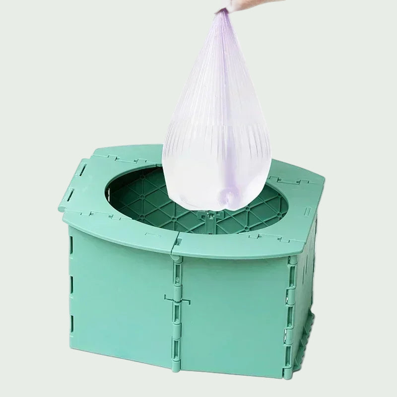 Siège de Toilettes Portable – Pliable & Pratique – 5 Couleurs