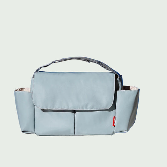 Sac pour Poussette Vert d'eau – Porte-Bouteilles et Rangement