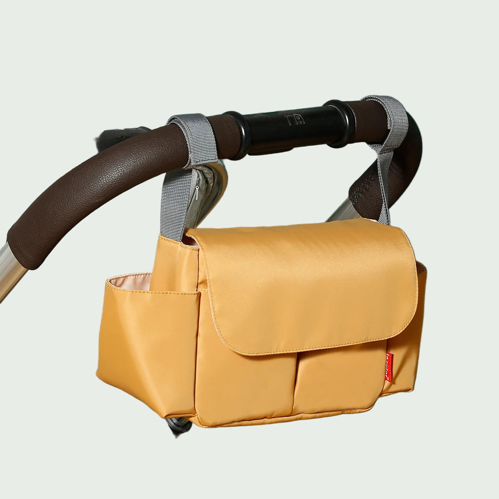 Sac pour Poussette Noir – Porte-Bouteilles et Rangement