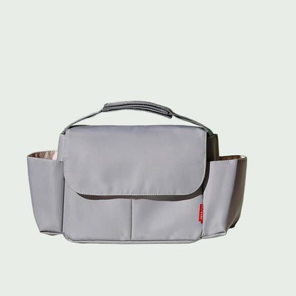 Sac pour Poussette Noir – Porte-Bouteilles et Rangement