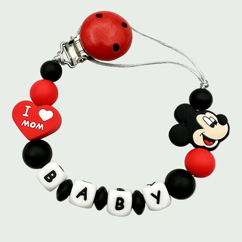 Attache-Tétine Personnalisable – 27 Variantes (style Disney)
