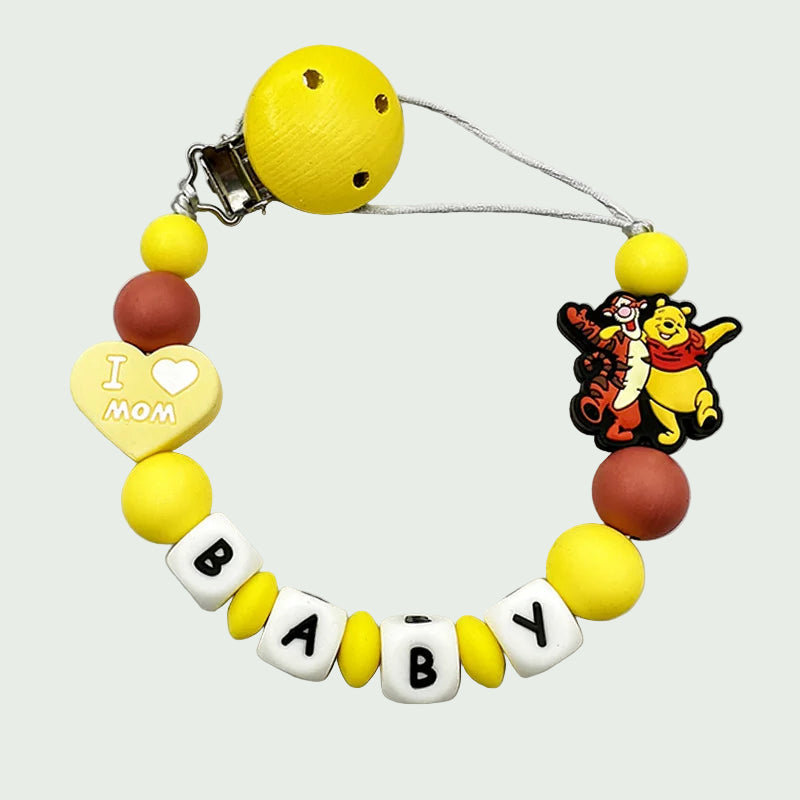 Attache-Tétine Personnalisable – 27 Variantes (style Disney)