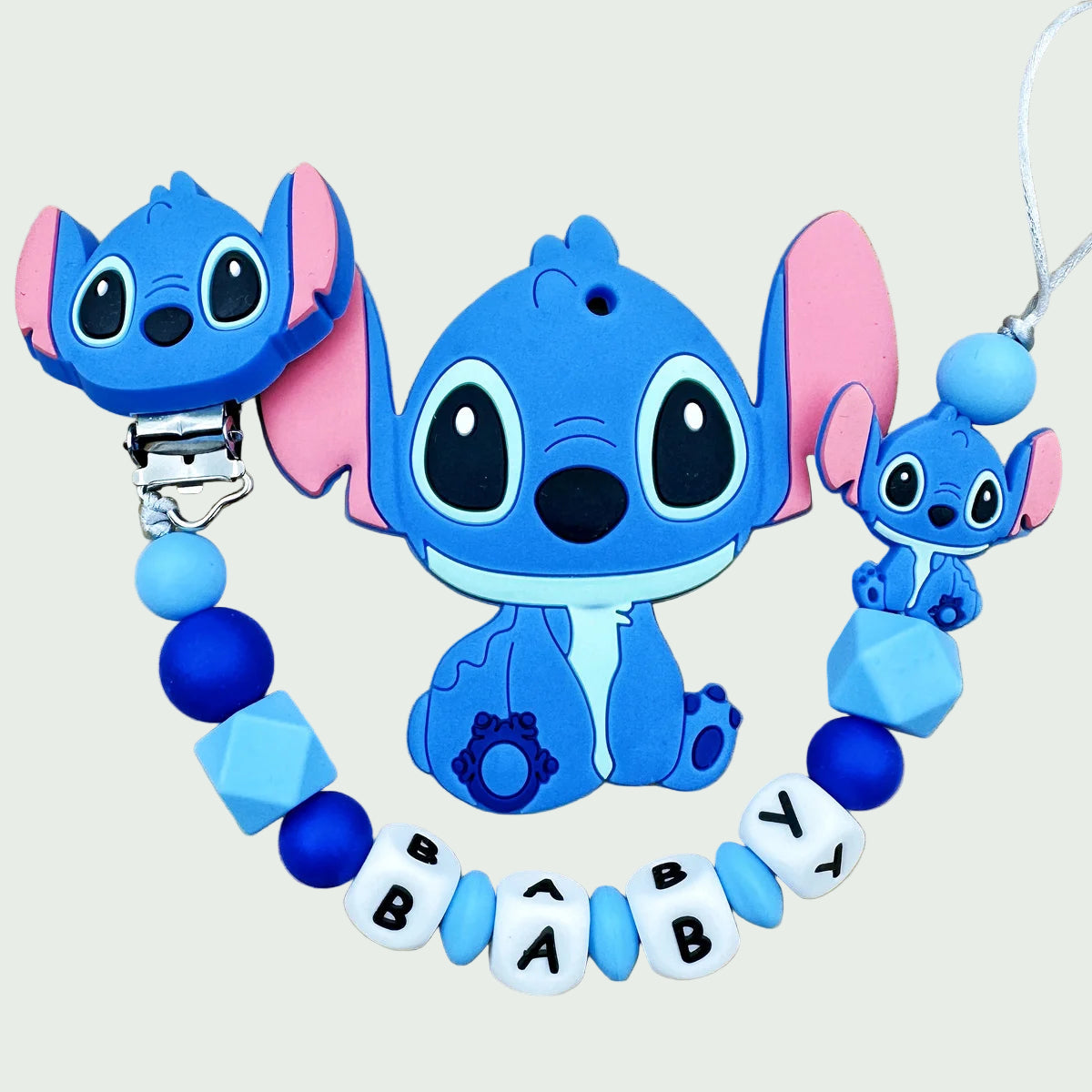 Attache-Tétine Personnalisable – 27 Variantes (style Disney)