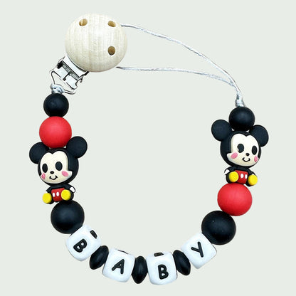 Attache-Tétine Personnalisable – 27 Variantes (style Disney)