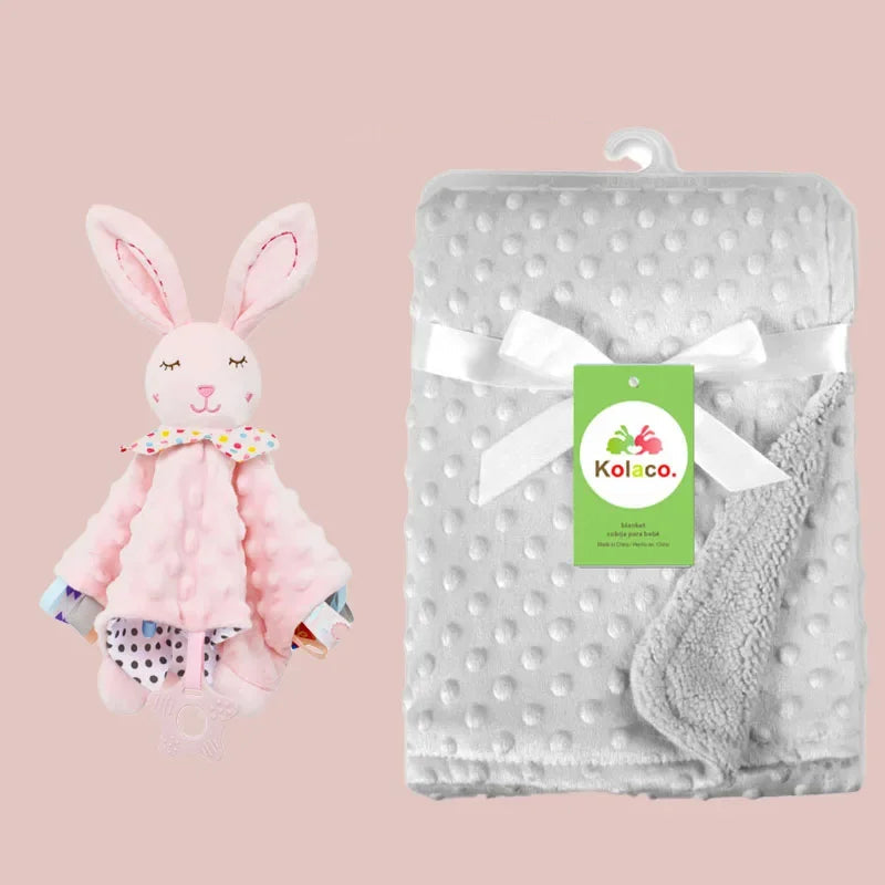 Coffret Couverture & Doudou Ultra Doux – Personnalisable