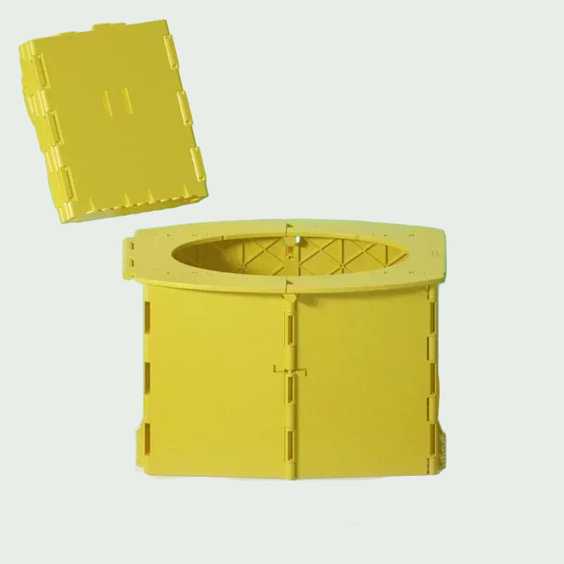 Siège de Toilettes Portable – Pliable & Pratique – 5 Couleurs