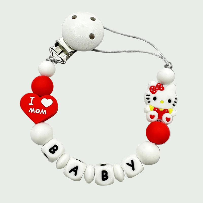 Attache-Tétine Personnalisable – 27 Variantes (style Disney)