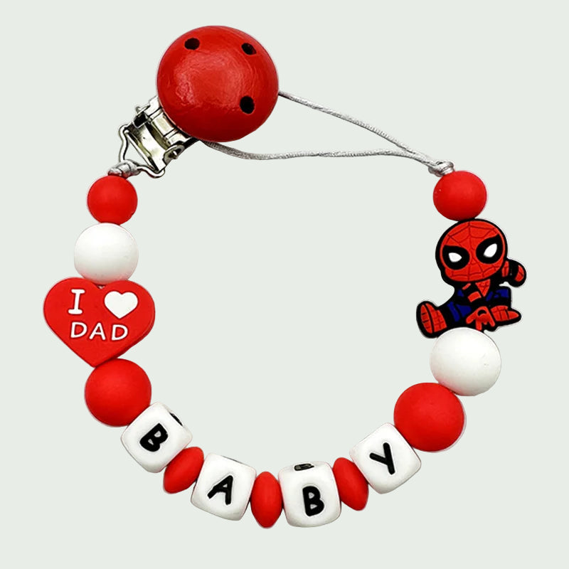 Attache-Tétine Personnalisable – 27 Variantes (style Disney)