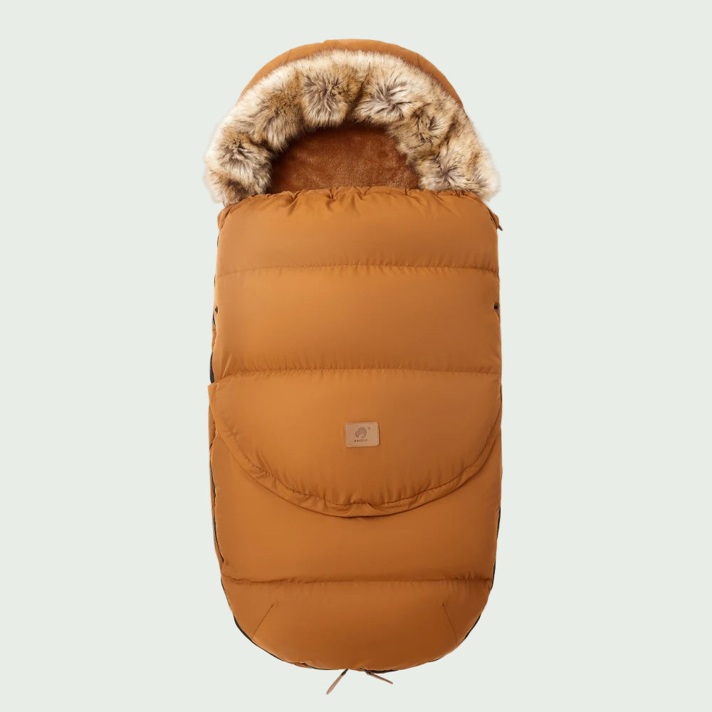 Chancelière Hiver pour Poussette Bébé 0–36 Mois Noire – Doublure Épaisse, Amovible, Universelle