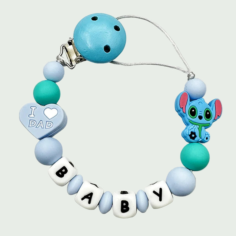 Attache-Tétine Personnalisable – 27 Variantes (style Disney)