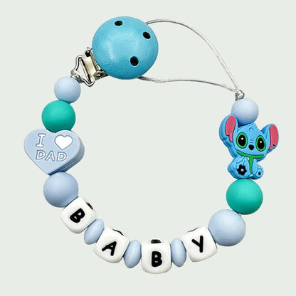 Attache-Tétine Personnalisable – 27 Variantes (style Disney)