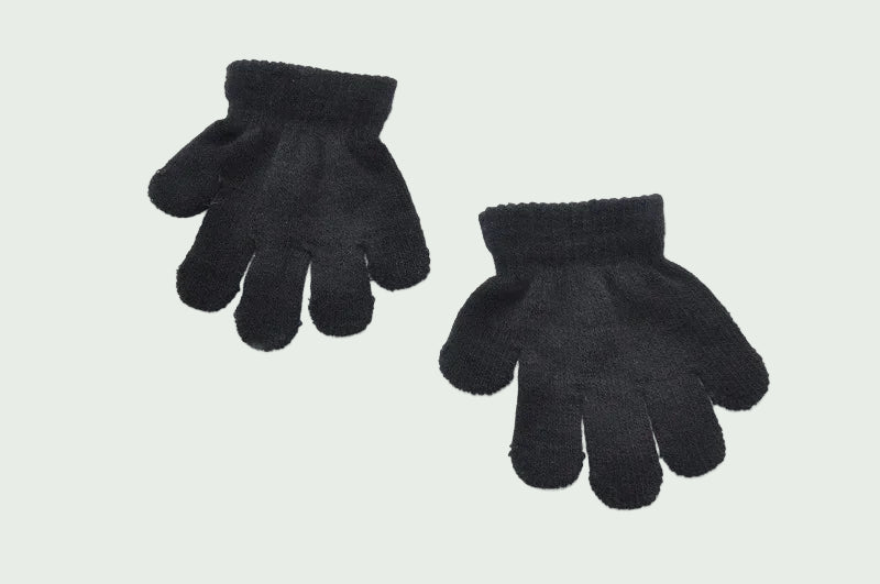 Gants Chauds d’Hiver pour Enfants – 1 à 3 ans – Tricot Acrylique Doux