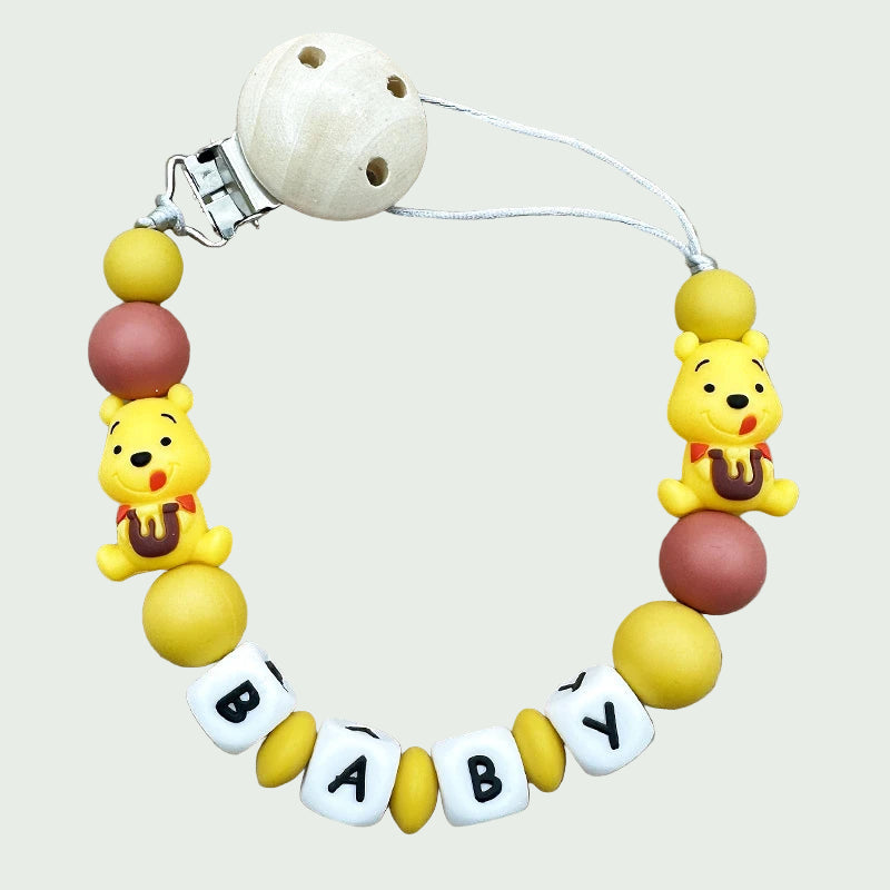 Attache-Tétine Personnalisable – 27 Variantes (style Disney)