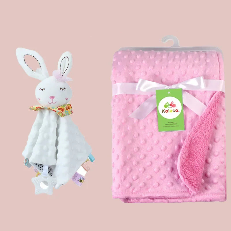 Coffret Couverture & Doudou Ultra Doux – Personnalisable