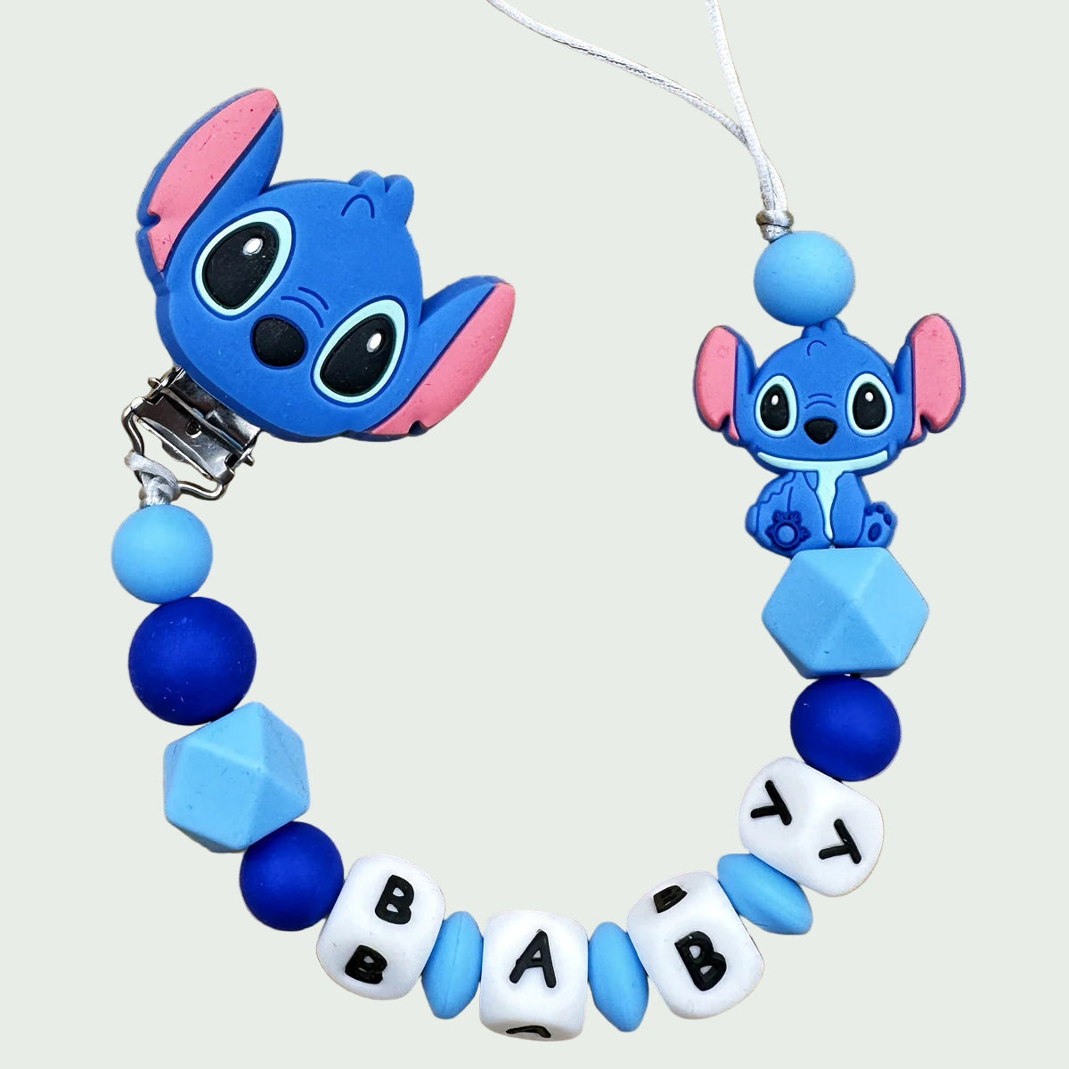 Attache-Tétine Personnalisable – 27 Variantes (style Disney)