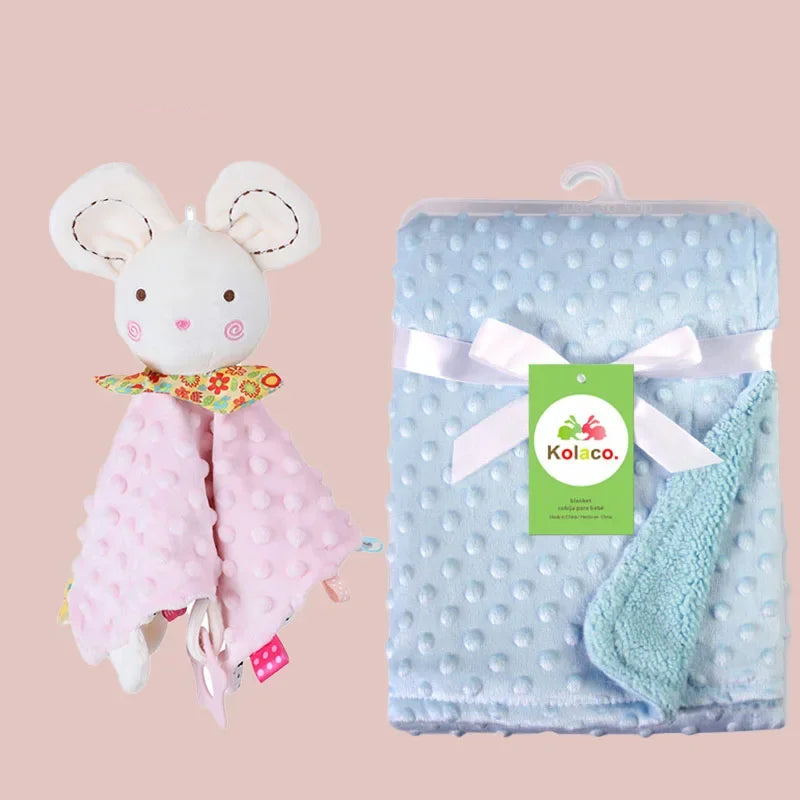 Coffret Couverture & Doudou Ultra Doux – Personnalisable