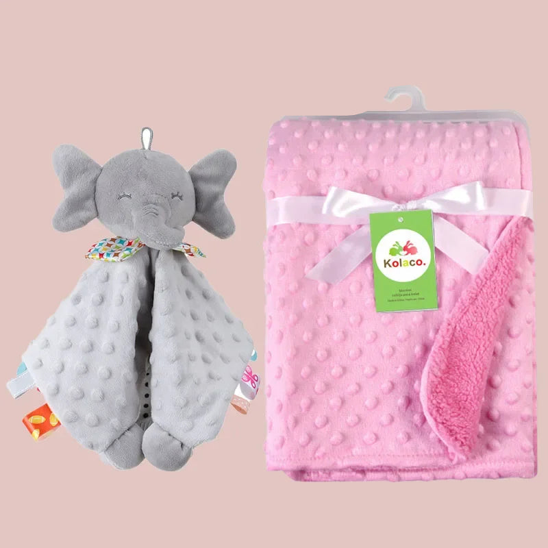 Coffret Couverture & Doudou Ultra Doux – Personnalisable