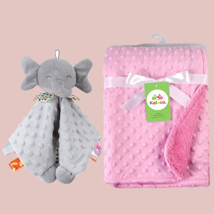 Coffret Couverture & Doudou Ultra Doux – Personnalisable