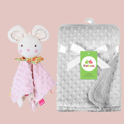 Coffret Couverture & Doudou Ultra Doux – Personnalisable