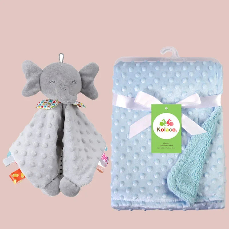 Coffret Couverture & Doudou Ultra Doux – Personnalisable