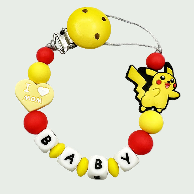 Attache-Tétine Personnalisable – 27 Variantes (style Disney)