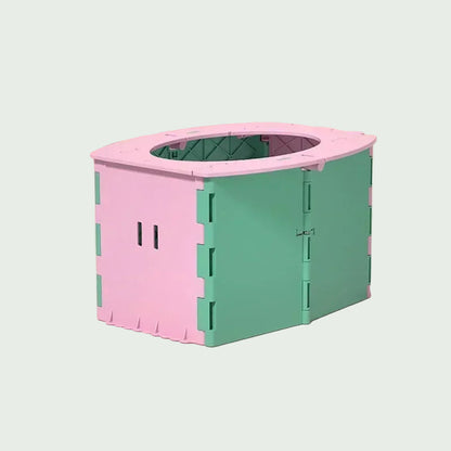 Siège de Toilettes Portable – Pliable & Pratique – 5 Couleurs