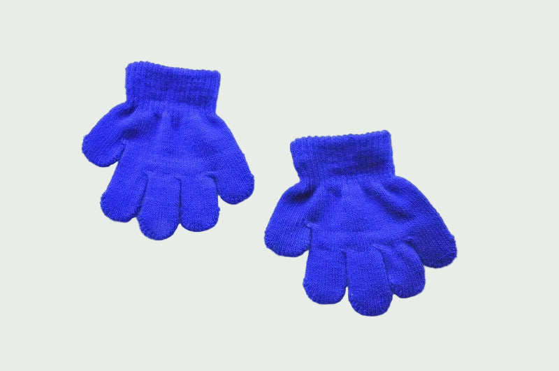 Gants Chauds d’Hiver pour Enfants – 1 à 3 ans – Tricot Acrylique Doux