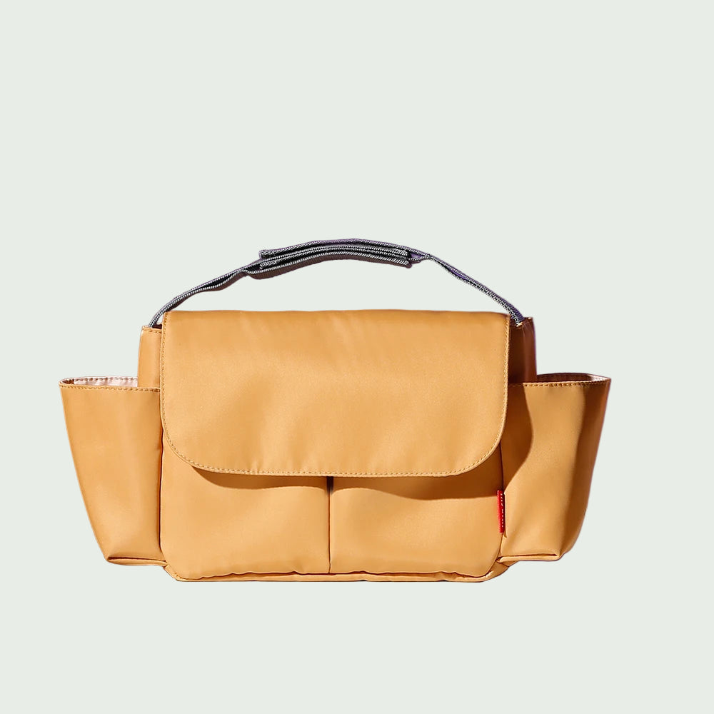 Sac pour Poussette Noir – Porte-Bouteilles et Rangement