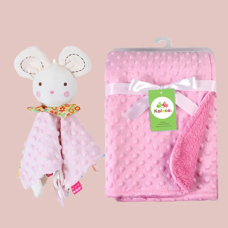 Coffret Couverture & Doudou Ultra Doux – Personnalisable