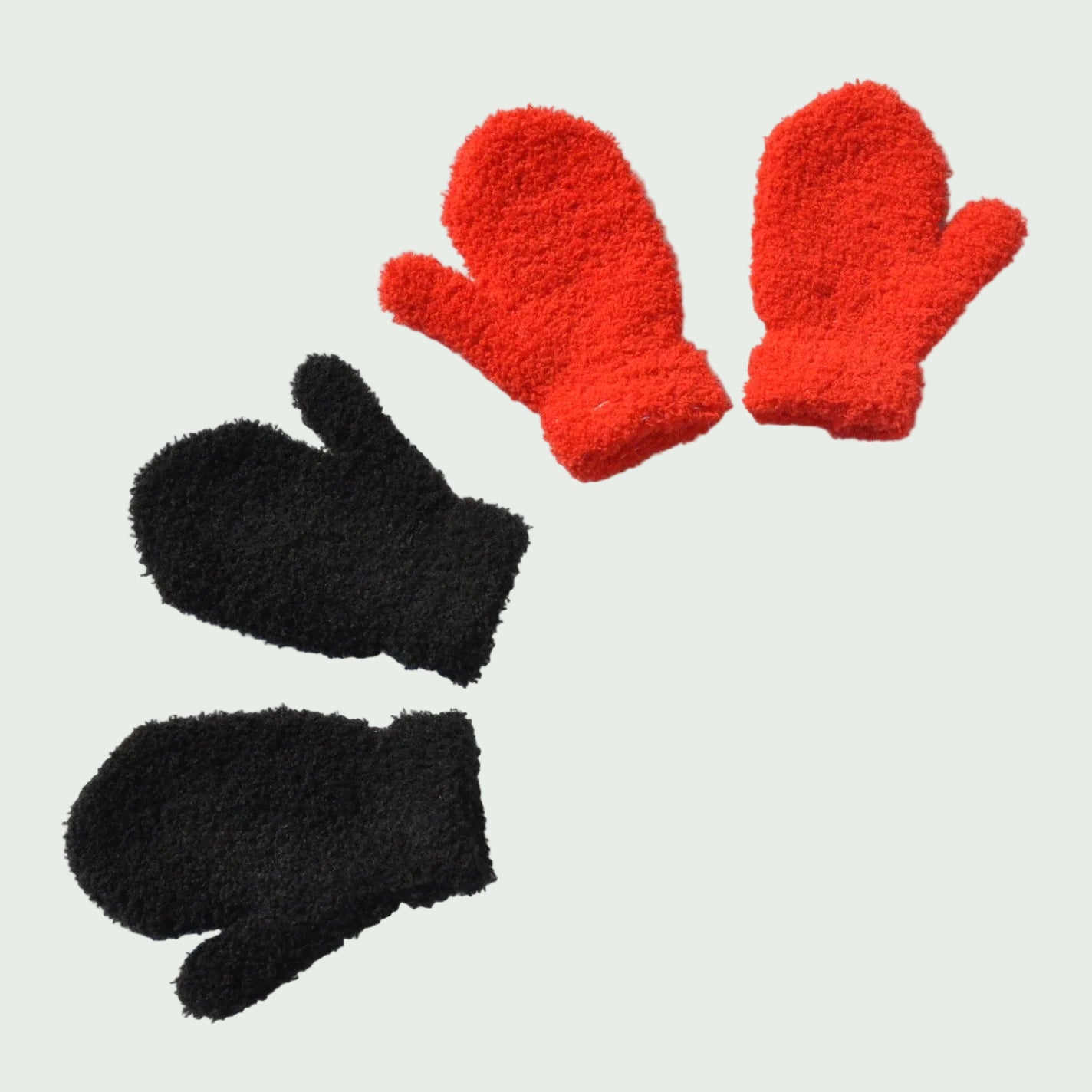 Gants Polaires Doux pour Bébé – Mitaines Chaudes 1 à 4 ans
