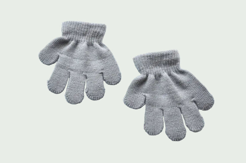 Gants Chauds d’Hiver pour Enfants – 1 à 3 ans – Tricot Acrylique Doux