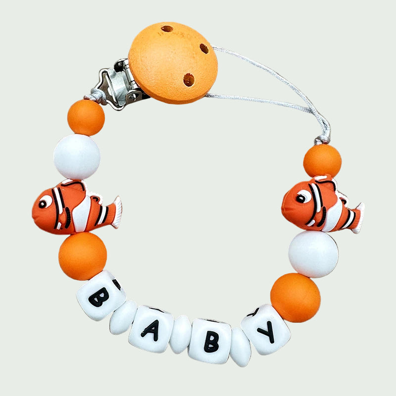 Attache-Tétine Personnalisable – 27 Variantes (style Disney)